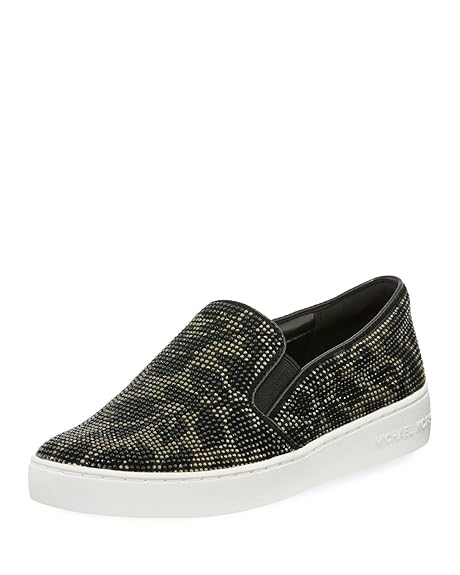 michael kors suede slip on sneakers