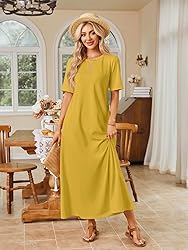 MEROKEETY Women's 2025 Spring Summer Casual Maxi