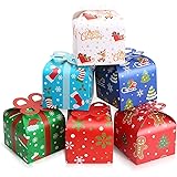 3d christmas gift boxes with bow party favor & goody bolsas & paper goody bolsas
