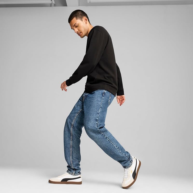 Puma club ii era, tênis adulto unissex, branco preto-cinza vapor, 43 eu
