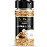 GranAroma, Yellow Mustard Seeds, 5 Oz | For cooking, baking, and seasoning