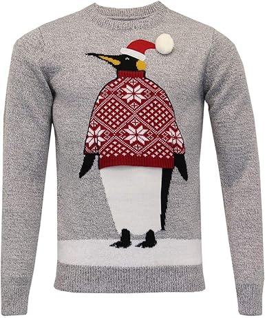 mens penguin jumper