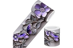 IVN Wallpaper Border Peel and Stick Wall Butterfly Decorative Wall Trim Self Adhesive Border for Walls Mirror Frame Accent Strip for Bedroom Kitchen LivingRoom 4x196 Inch