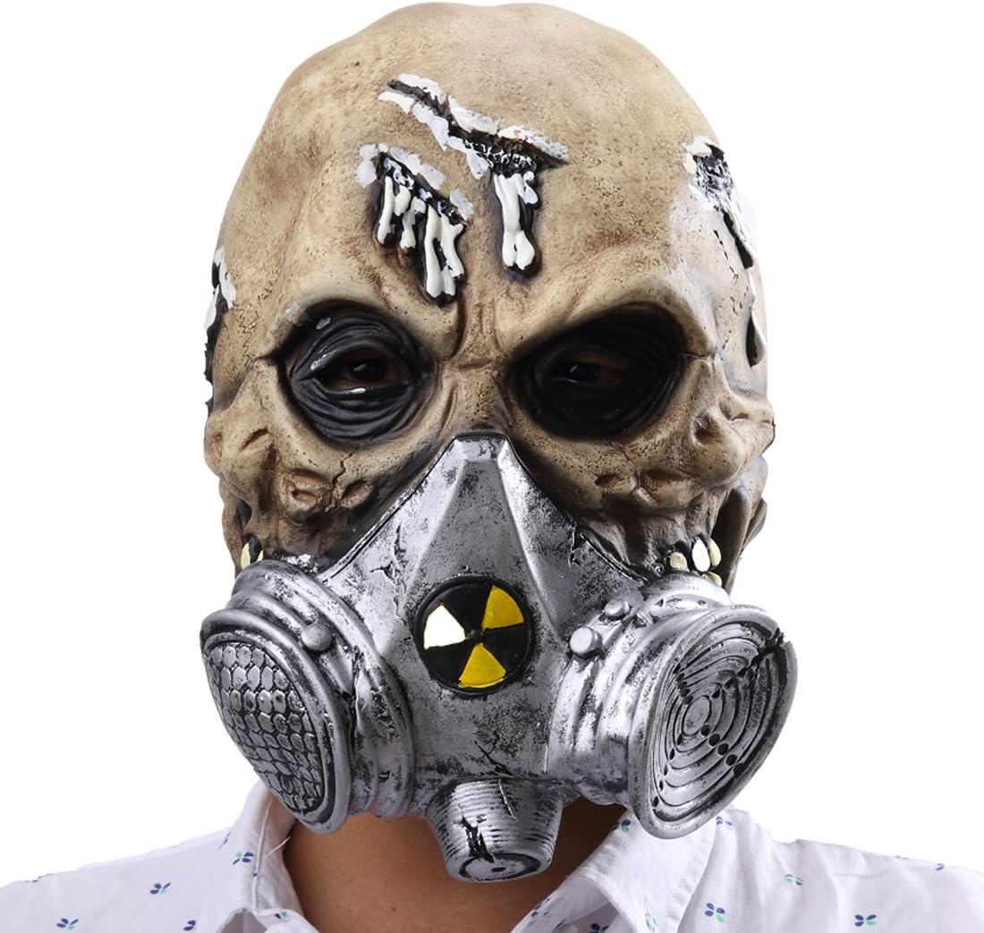 Hophen Creepy Scary Halloween Cosplay Costume Mask for Adults Party Decoration Props