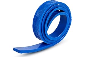 RimCereal Concrete Stone Rock Edge Form Liner Countertop Edge Form Liner Chiseled Concrete Stone Molds for Countertops Steps, Benches, Fireplaces Edging Forms(2.17" W X 89.37" L X 0.98" T)