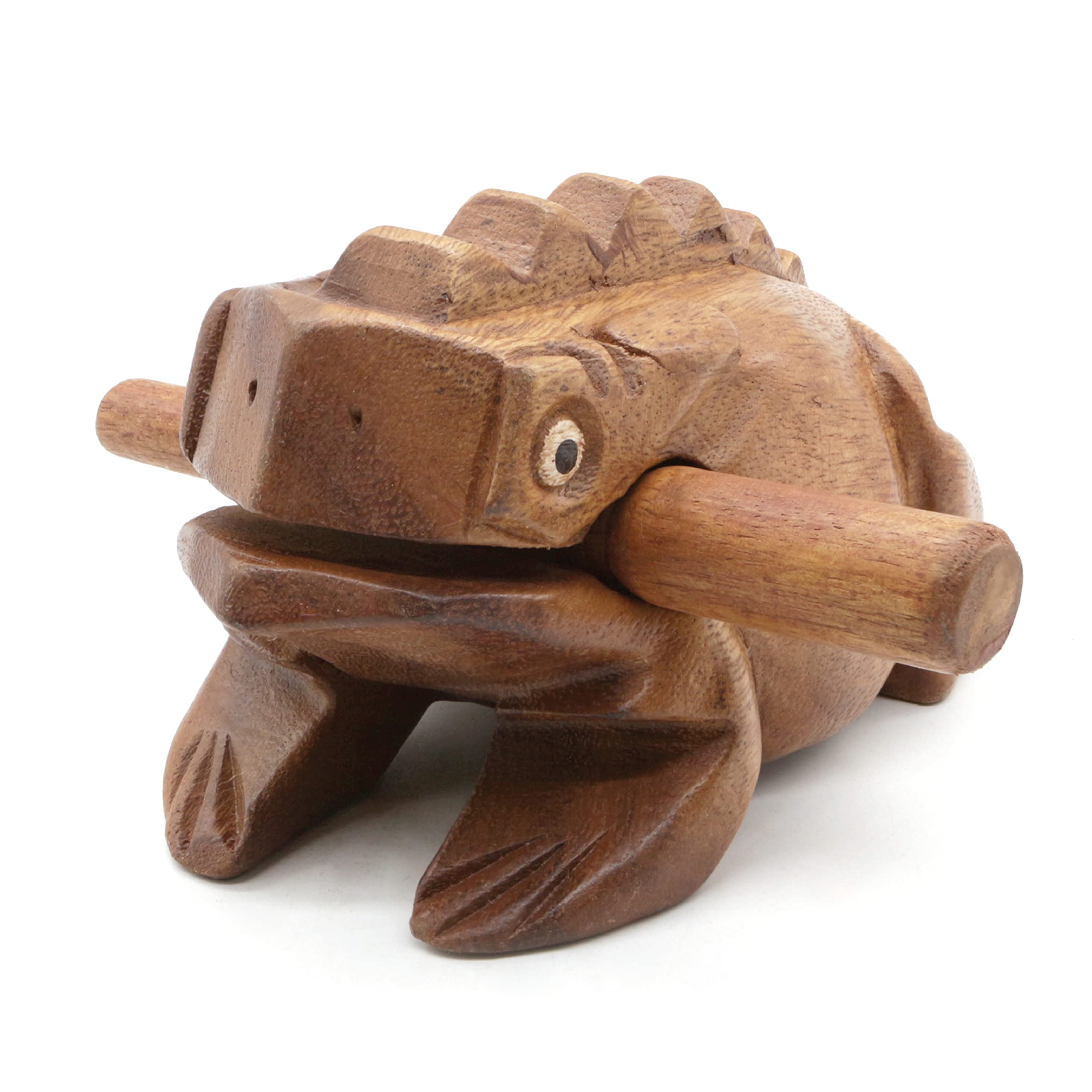 BSIRI 5" Wooden Frog Rasp - Musical instruments of
