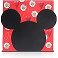 Finex Mickey Mouse Head Stainless Steel Napkin Holder Stand for kitchen table party (Black)