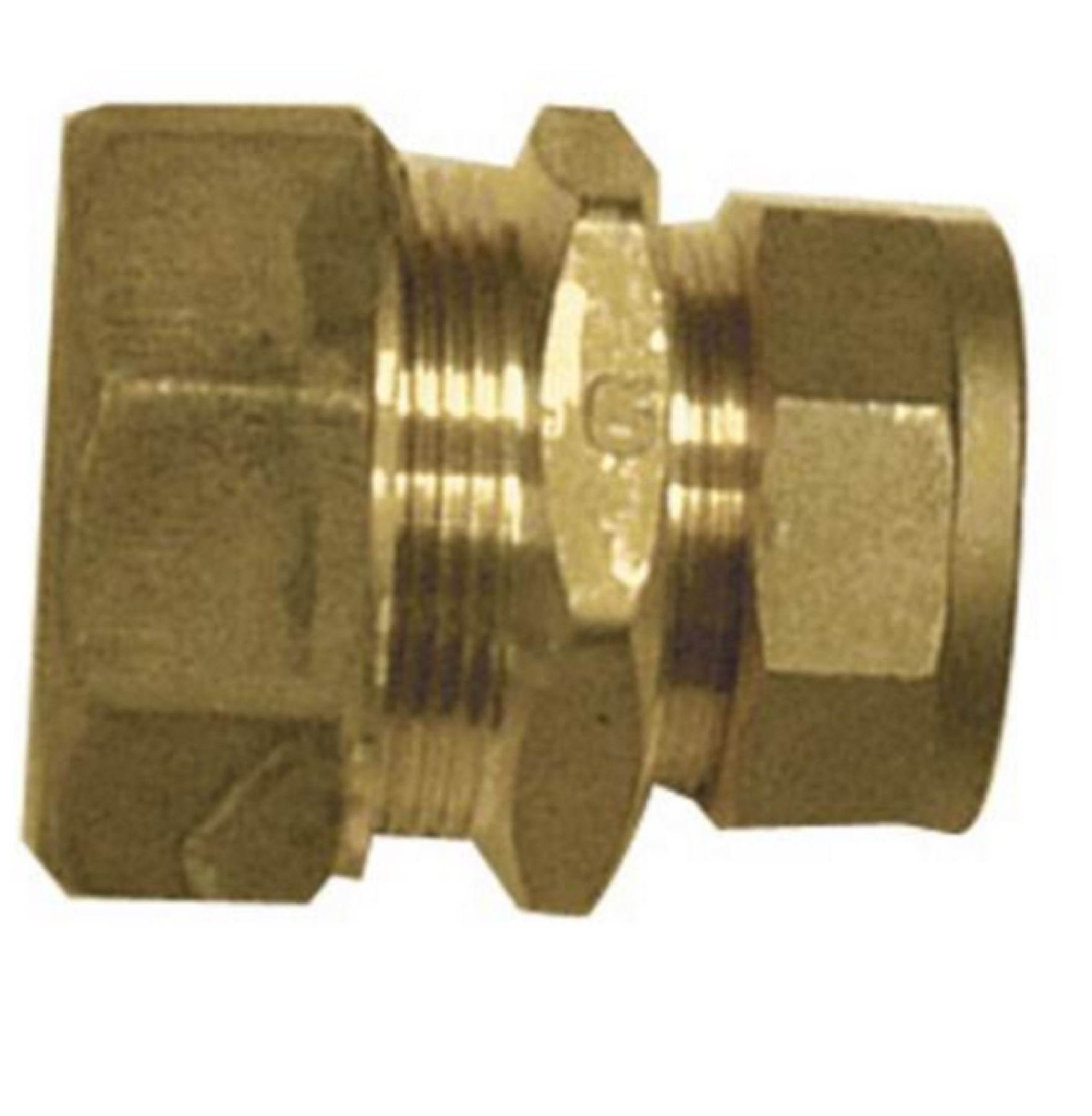 25mm MDPE to 15mm Compression Reducing Coupling