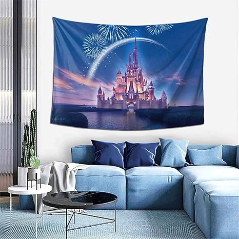 Amazon Co Jp ディズニー タペストリー ファブリックアートプリント け インテリア ポスター ギフト り ホーム やのり おしゃれ かわいい シンプル モダン リビングルーム ベッドルーム パーティー リビング い 152 102cm ホーム キッチン