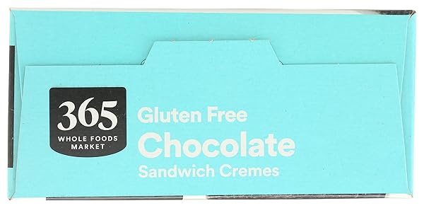 365 BY WHOLE FOODS MARKET, CHOCOLATE SANDWICH CREMES, 8 OUNCE