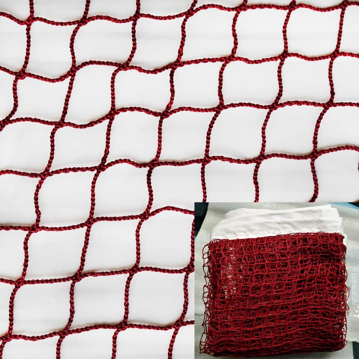 DOURR Badminton Tournament Net with Rope Cable (20 FT x 2.5 FT) (with Nylon Rope Cable) : Sports & Outdoors