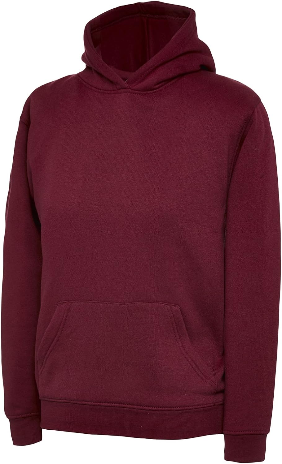 maroon hooded sweatshirt