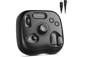 TourBox Lite - Editing Keyboard Compact, Artists Go-to Drawing Macro Keypad, Creative Controller with Custom Software, Stream