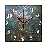 Chu warm Wall Clock Eagle Nebula Star Field Silent