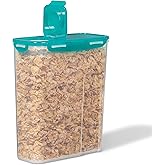 Starfrit LocknLock Plastic Pantry Container - 145oz/4.3L - Airtight - 4-Sided Locking Flip-Top Lid