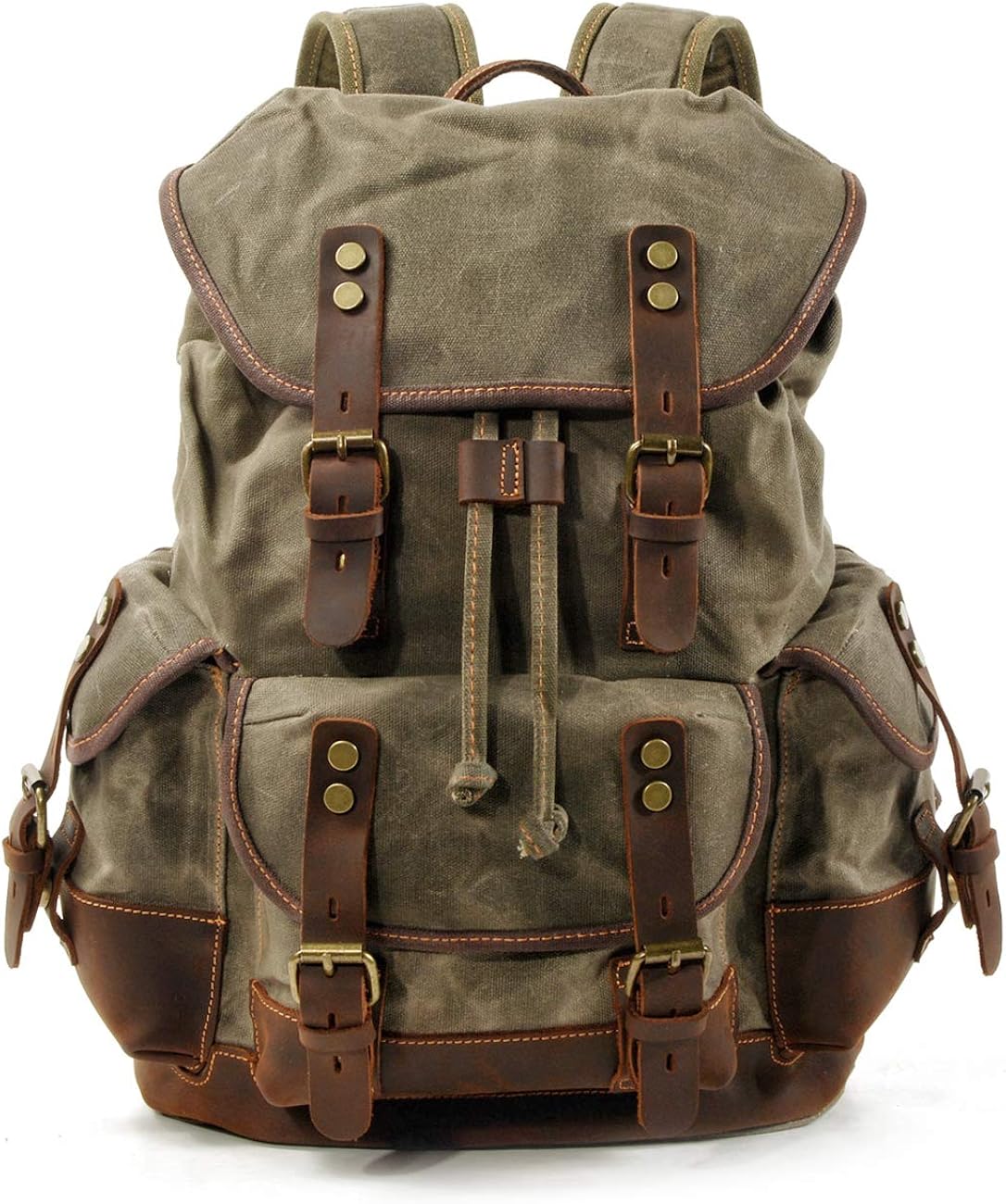 canvas travel backpack