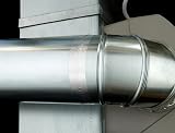 3M High Temperature Flue Duct Sealing Tape 600F Heat Repair 1.5 inch x 15 foot view 3