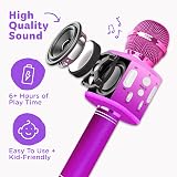 Move2Play Kids Karaoke Microphone Bluetooth Pre-Loaded Songs 20 Nursery Rhymes view 5
