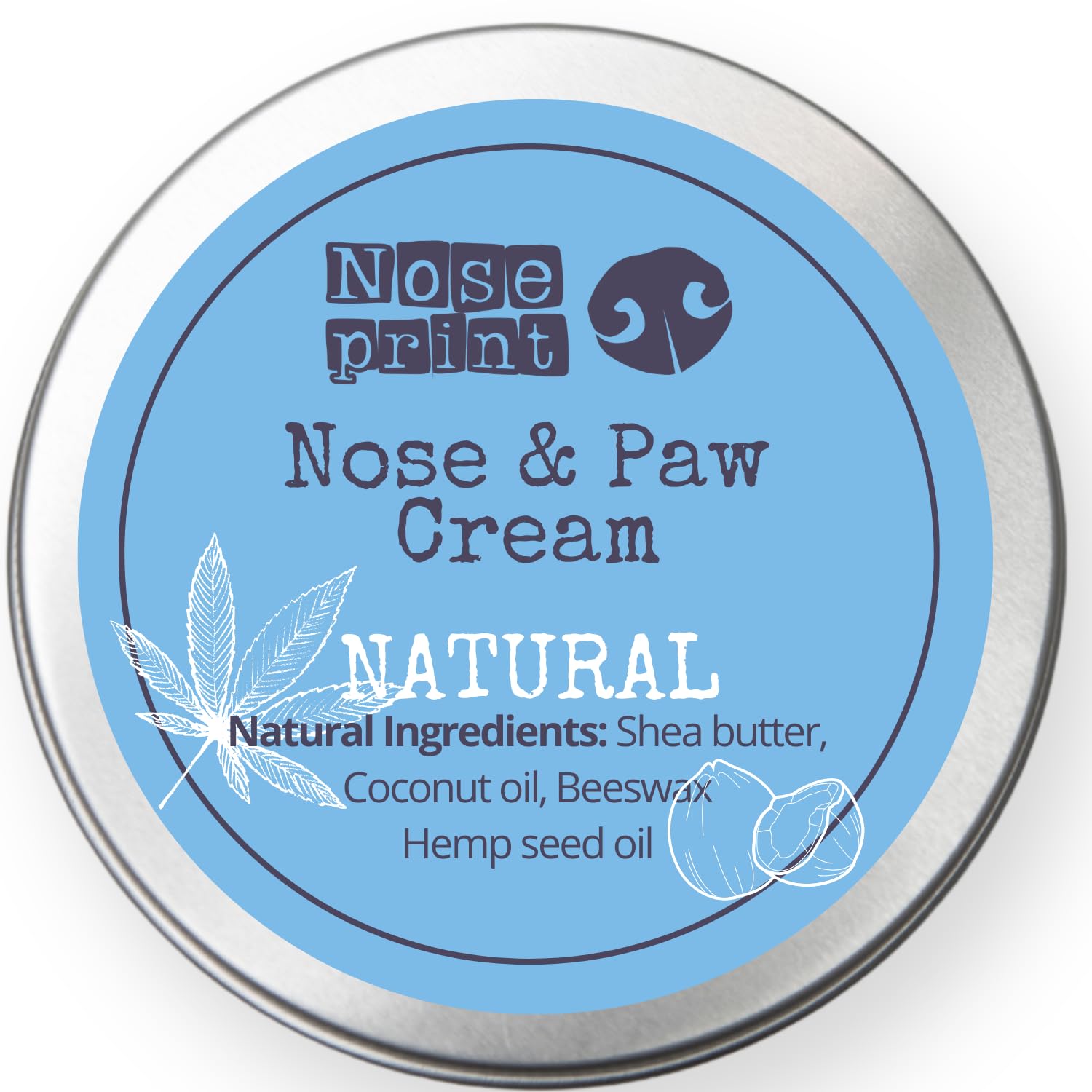 100% Natural Dog Nose & Paw Balm Paw Protector | Paw Balm For Dogs | Dog Paw Moisturises And Conditions And Relieves Dry And Cracked Pads (30 ML)