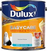 Dulux 403201 Easycare Washable Matt Emulsion Paint Walls Ceilings Polished view 2