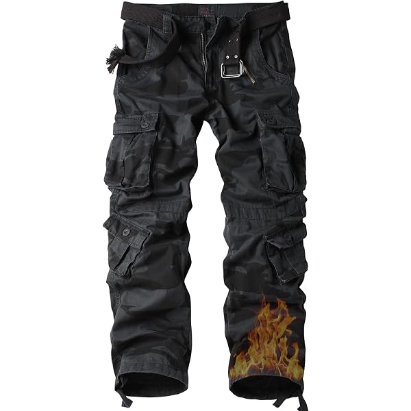 Amazon.com: Men's Camo Cargo Pants Tactical Baggy Pants Y2k Emo