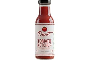 DIPITT – Vegan, Gluten Free, Halal Sauce - Tomato Ketchup 300g