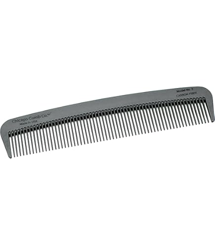 Amazon.com : Chicago Comb Model 1 Carbon Fiber, Made in USA