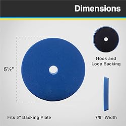 SDO Blue Foam Heavy Polishing Pad
