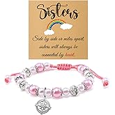 Sister Birthday Bracelet Friendship Bracelets for Women Sisters Gifts from Sisters Brother Best Friend Bracelet Graduation Gifts for Sister Friendship Birthday Gift Jewelry Christmas Mothers Day Gift
