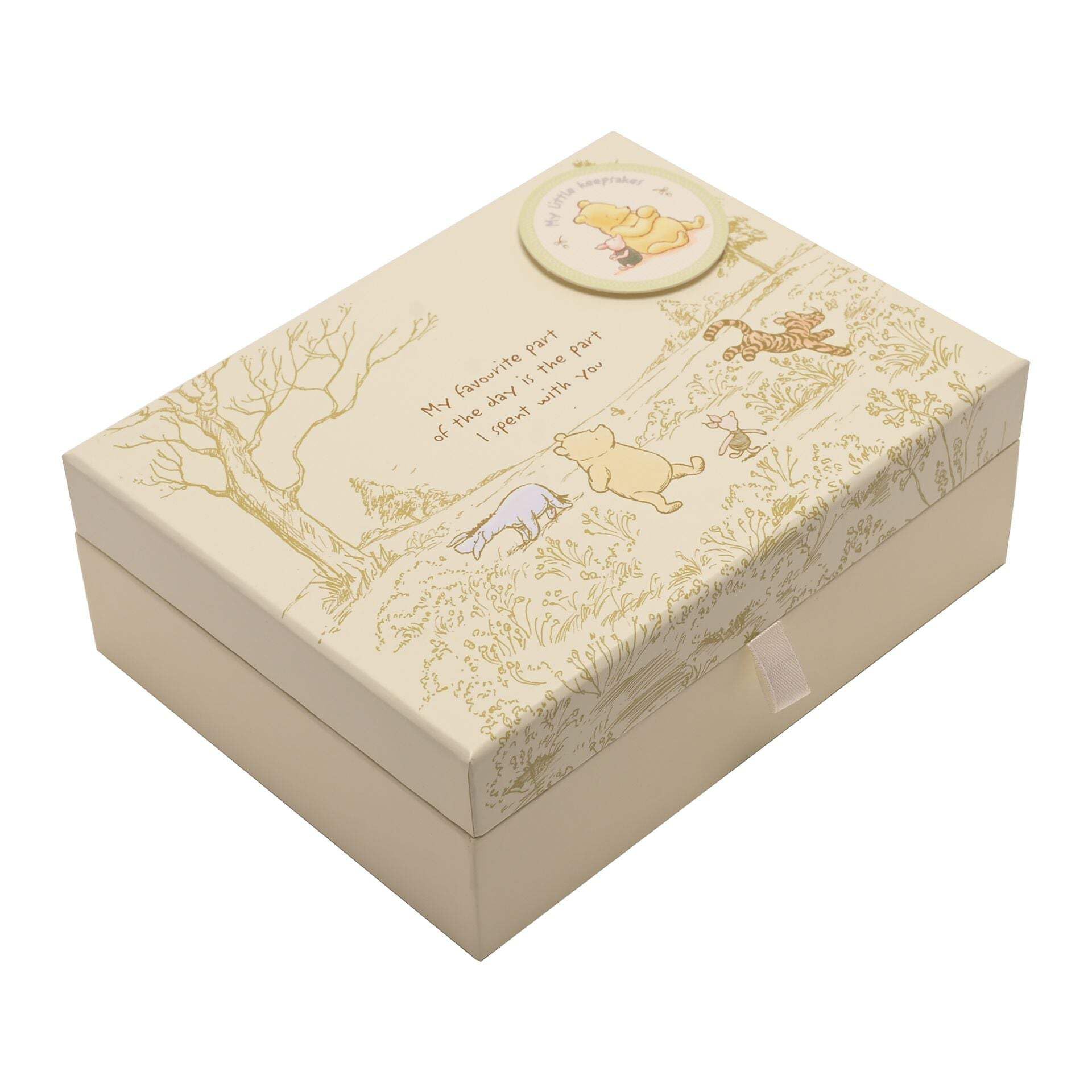 Photo 1 of Pooh Classics Range Disney Keepsakes Baby Box with Compartments New (DI167), 200 g, Yellow