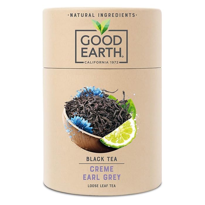 Buy Good Earth Crème Earl Grey Loose Leaf Tea Herbal Tea Refreshingly Natural Eco