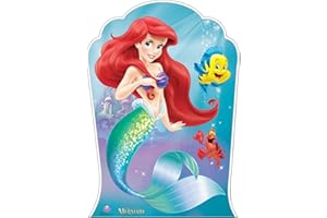 Cardboard People Ariel and Friends Life Size Cardboard Cutout Standup - Disney's The Little Mermaid