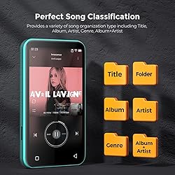 72GB WiFi Mp3 Player with Bluetooth, TIMMKOO