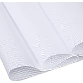 18 Count Aida Cloth Cross Stitch Aida Fabric Large Size Embroidery Cloth Fabric White Cross Stitch Canvas for Home DIY Embroidery (59 by 39 Inch)