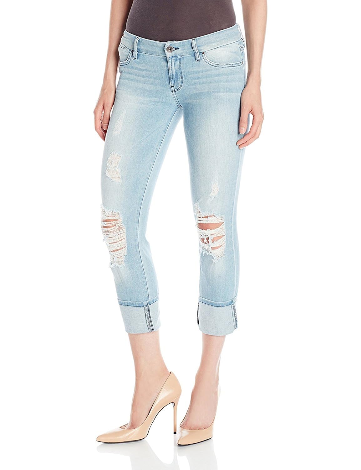 guess pencil skinny mid jeans