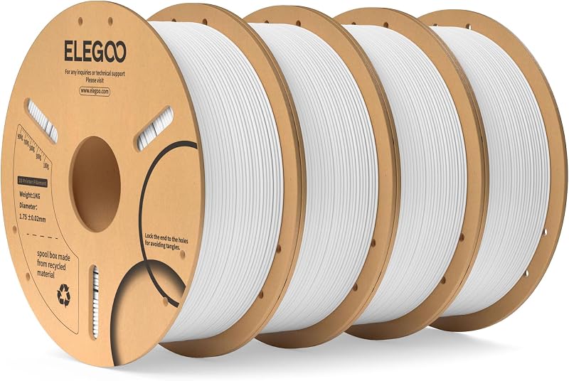 Filamento PLA 1.75 4KG Branco