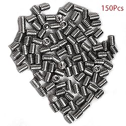 M6 x 6mm Flat Point Screws, Metric Grub