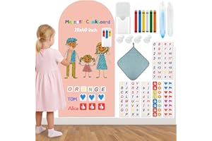 Magnetic Chalkboard Wall Decal for Kids,Upgraded Thickened Magnetic Chalkboard for Wall,Suitable for Home Decoration Wallpape
