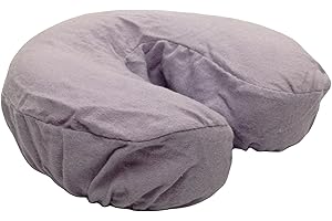 CLINICAL HEALTH SERVICES, INC. Deluxe Flannel Massage Face Rest Cover Cozies, Includes 4pcs (Lavender (Lilac))