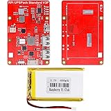 MakerFocus Raspberry Pi 4 Battery Pack UPS, RPI Pack Standard 4000mAh Raspberry Pi Battery USB Pack Raspberry Pi Latest Versi