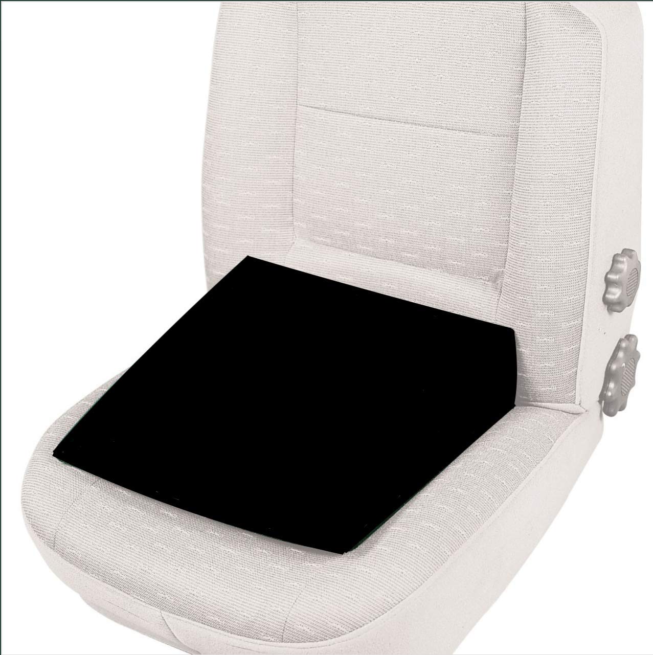 BUY ALL HERE 11 Degree (High Density Foam) Seat Wedge Cushion for Cars Office Chairs for Back Pain, Lumbar Support, Sciatica Relief, Size 38 x 32 x 7.5 CM