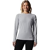 Mountain Hardwear Women's Mountain Stretch Long Sleeve Crew for Hiking, Climbing, Skiing, and Everyday Wear