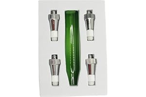 HANDXINYOZON Lohkah Seahorse Tips 1.0 Accessories Replacement Parts Creative for Pen Pro Plus Tip ARC Welding 5 PCS Pack (Ⅰ) (ORANGE)