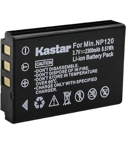 Amazon.com : Kastar 1-Pack Q120 Rechargeable Lithium-ion Battery