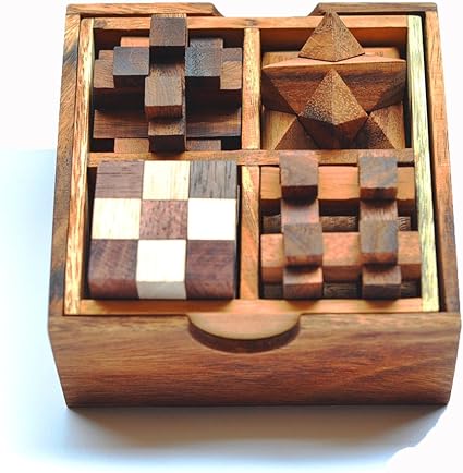 Games \u0026 Puzzles, Wooden Puzzle Box 