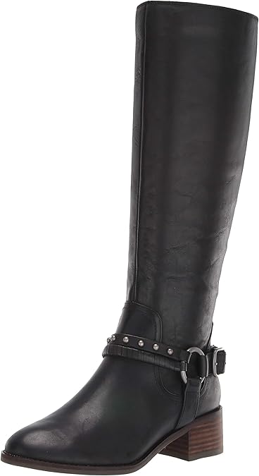 lucky brand tall black boots