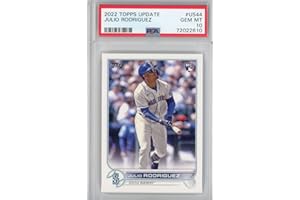 HOFSM.COM HALL OF FAME SPORTS MEMORABILIA Graded 2022 Topps Update Julio Rodriguez #US44 Rookie RC Baseball Card PSA 10 Gem Mint