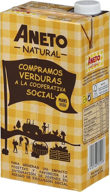 100 % natürlich – Bio-Hühnerbrühe – Packung mit 6 Einheiten à 1 l