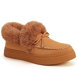 TINSTREE Winter Flat Boots Warm Durable Shoes