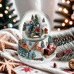 Koncenttop Christmas Snow Globe, 130mm Snow Globe